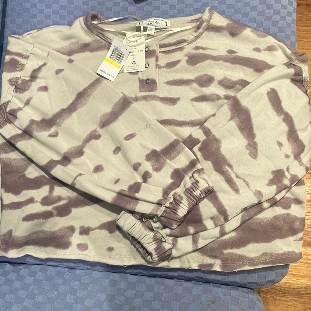 Tan/grey ish/ white /purple